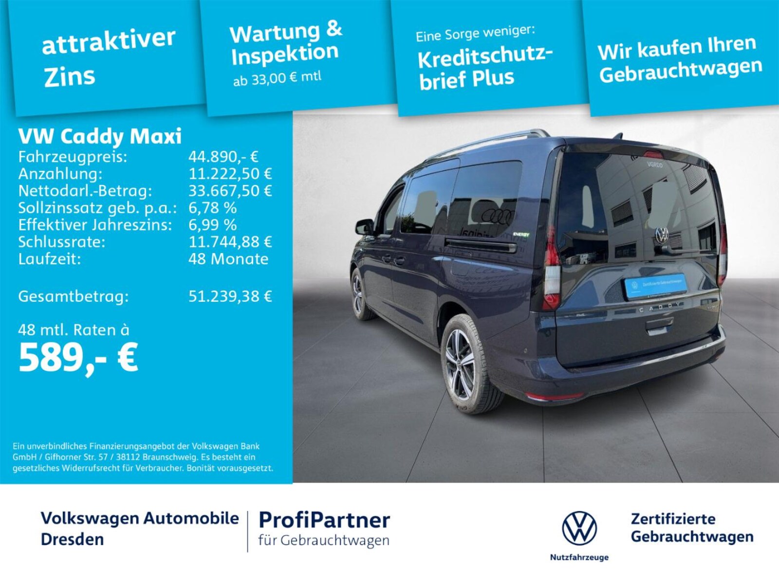 Volkswagen Caddy – Bild 2