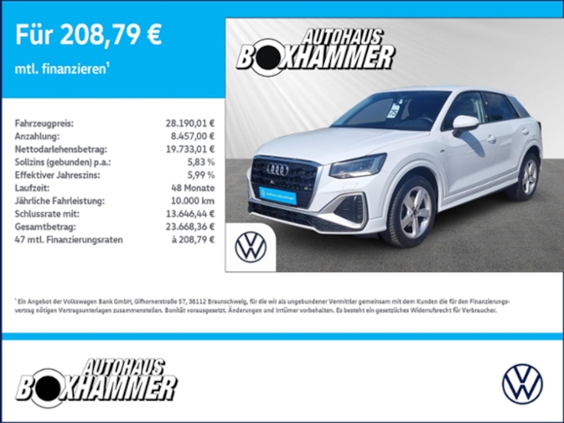 Audi Q2 S line
