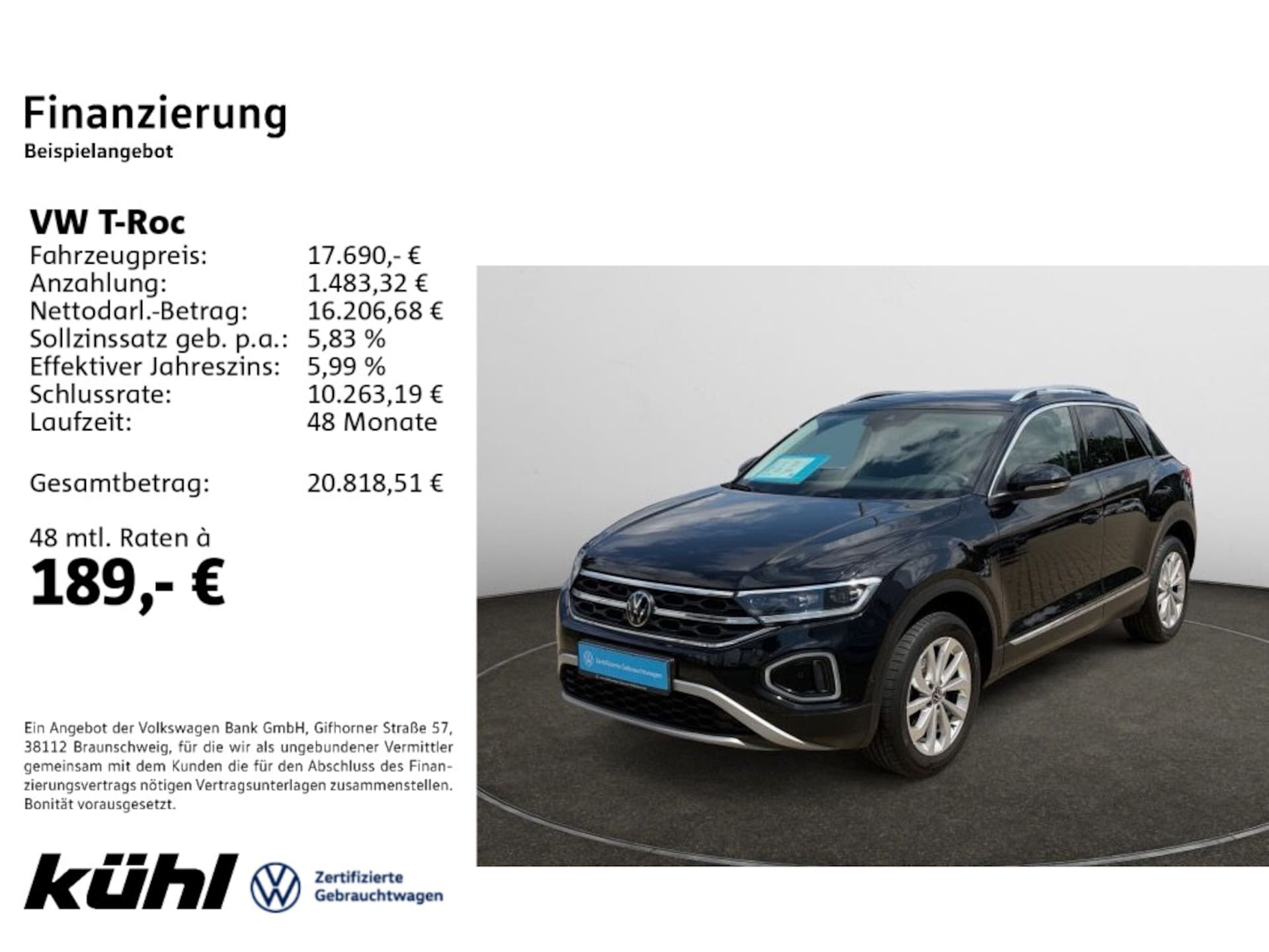 Volkswagen T-Roc 2022