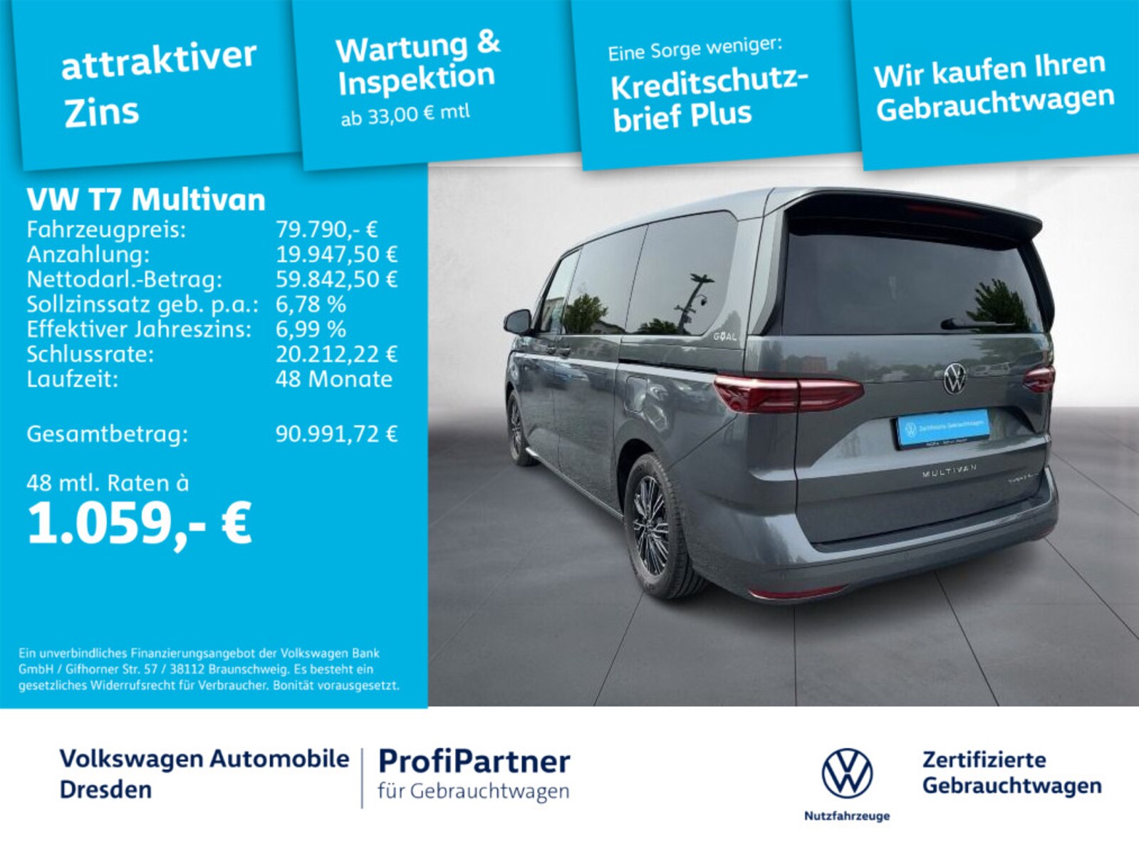 Volkswagen Multivan Langversion – Bild 2