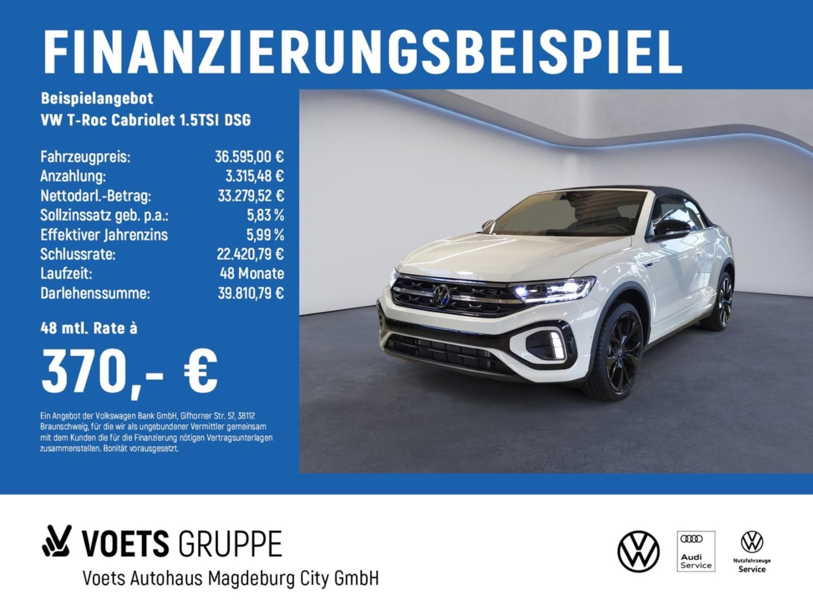 Volkswagen T-Roc Cabriolet