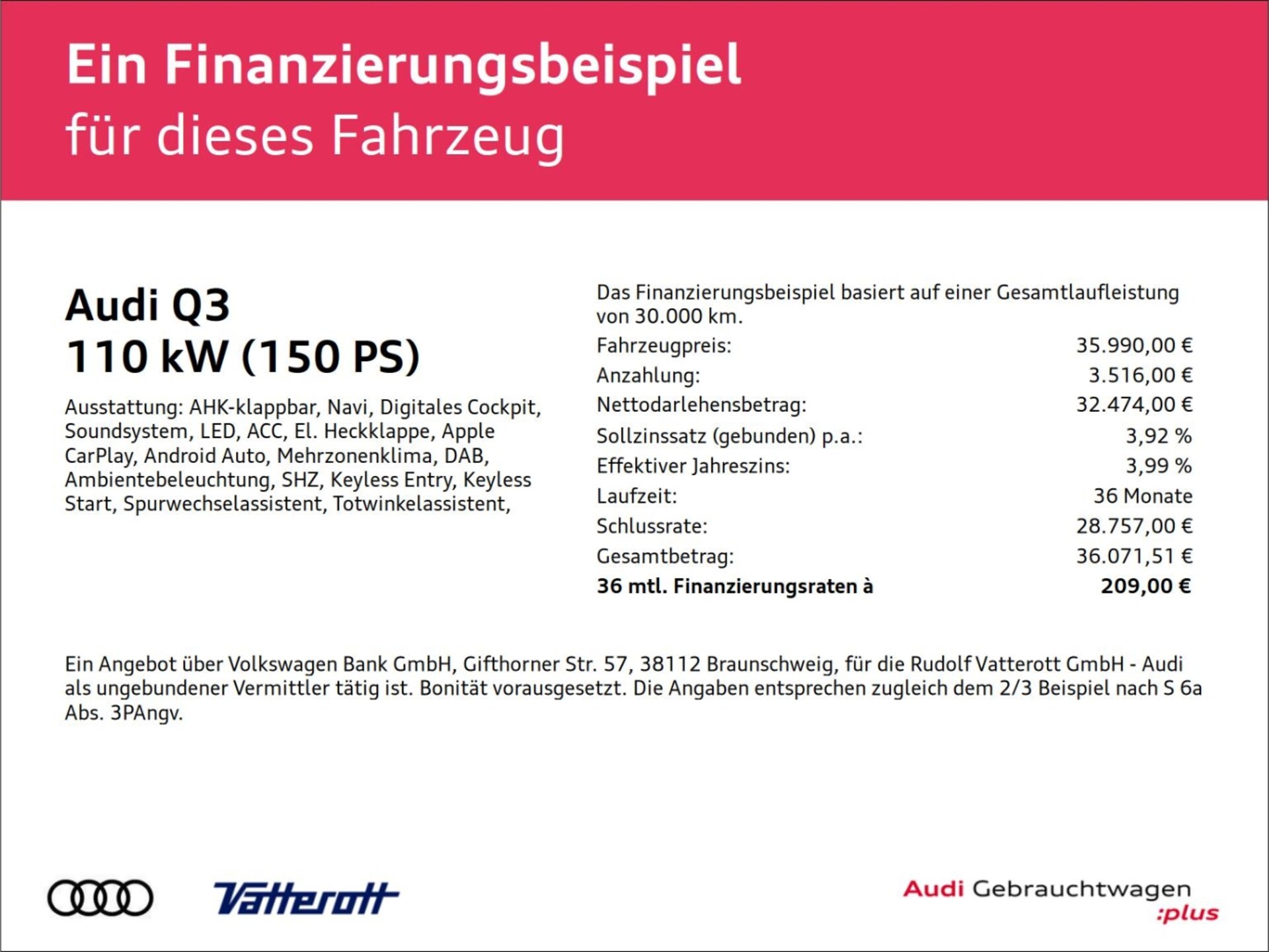 Audi Q3 SUV advanced