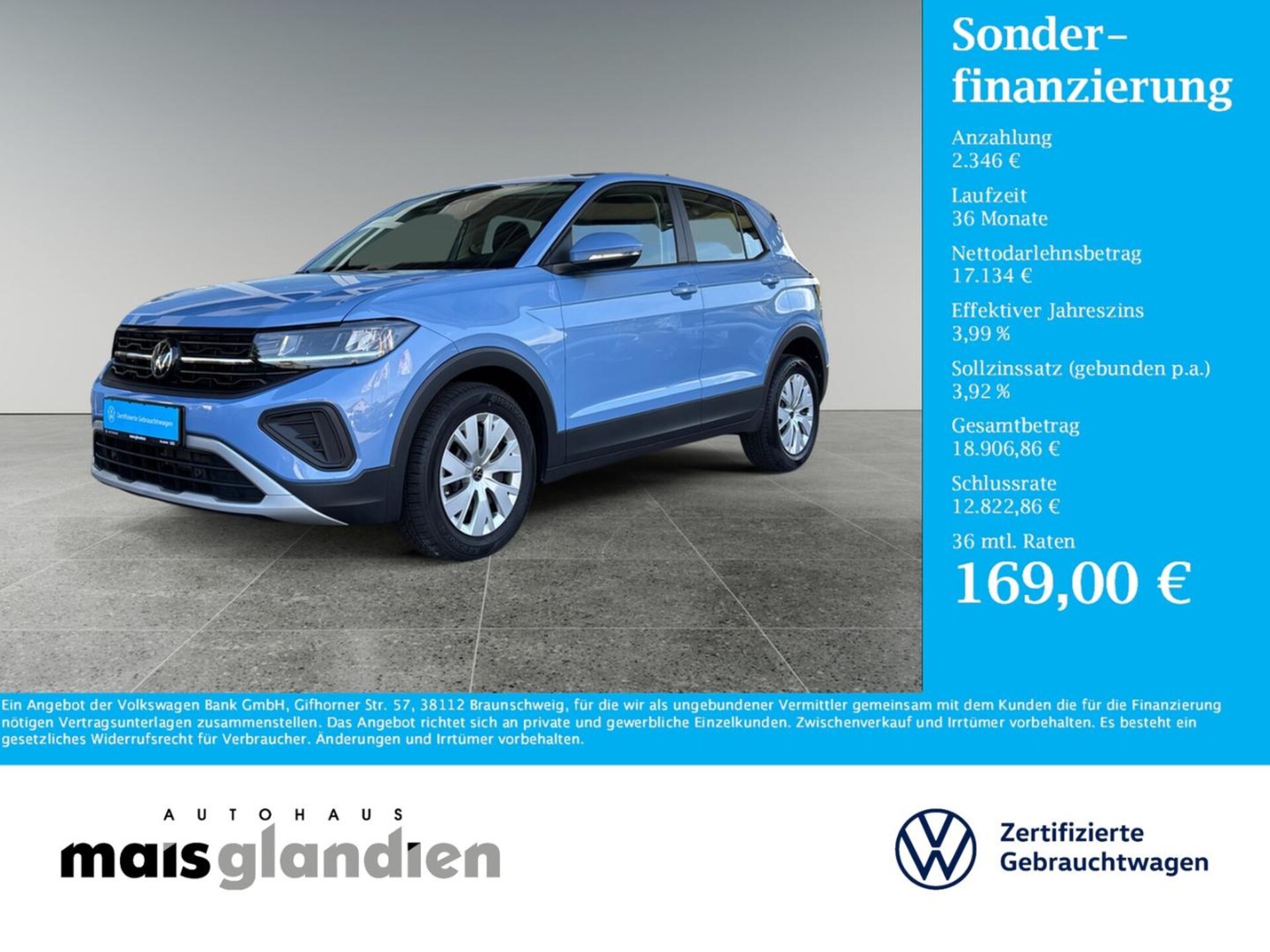Volkswagen T-Cross Basis-Modell