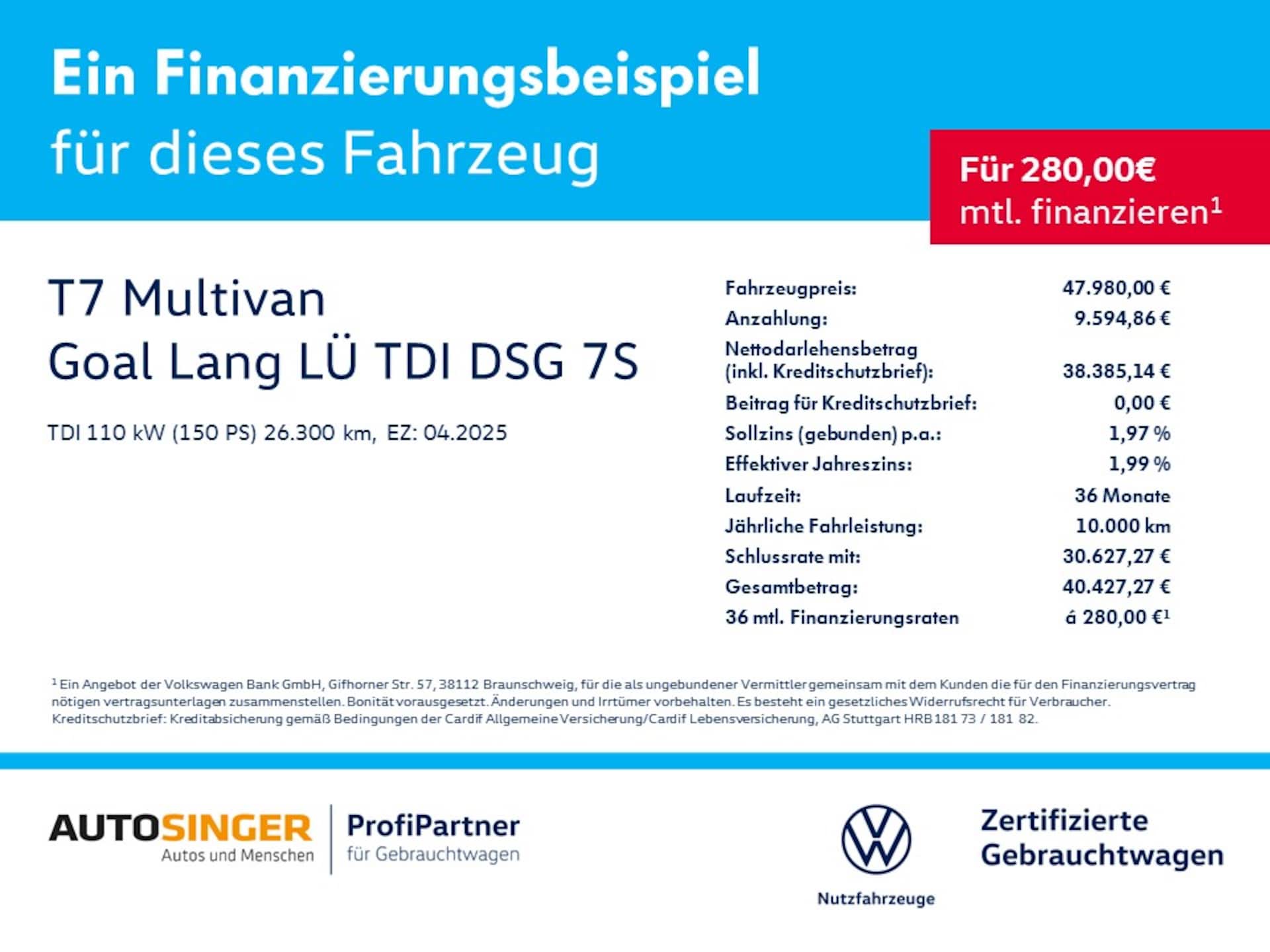 Volkswagen Multivan Langversion Life