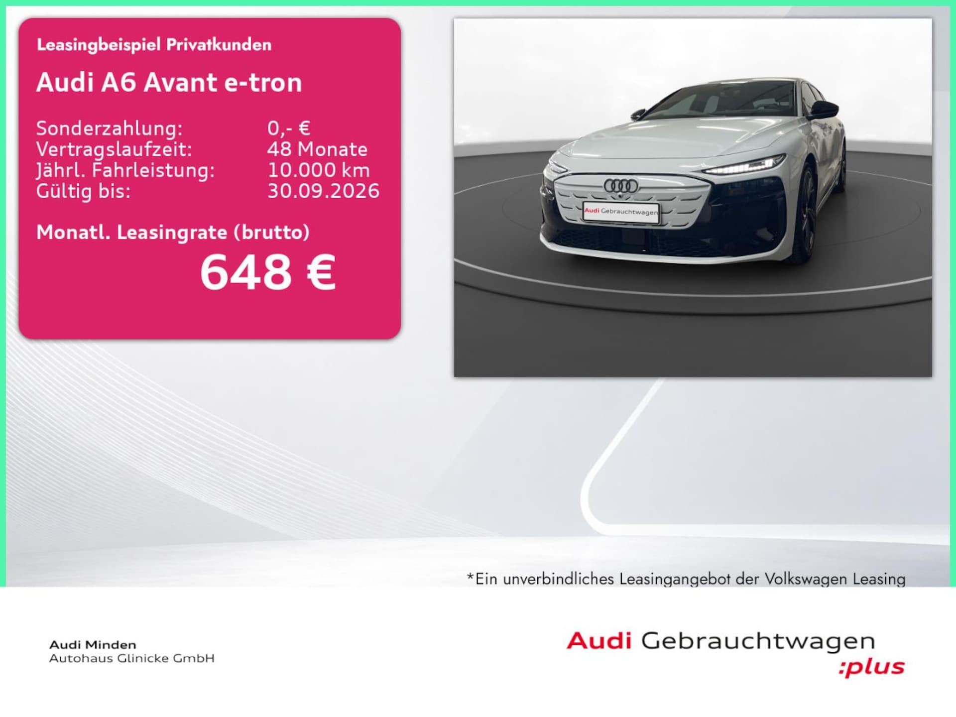 Audi A6 Avant e-tron