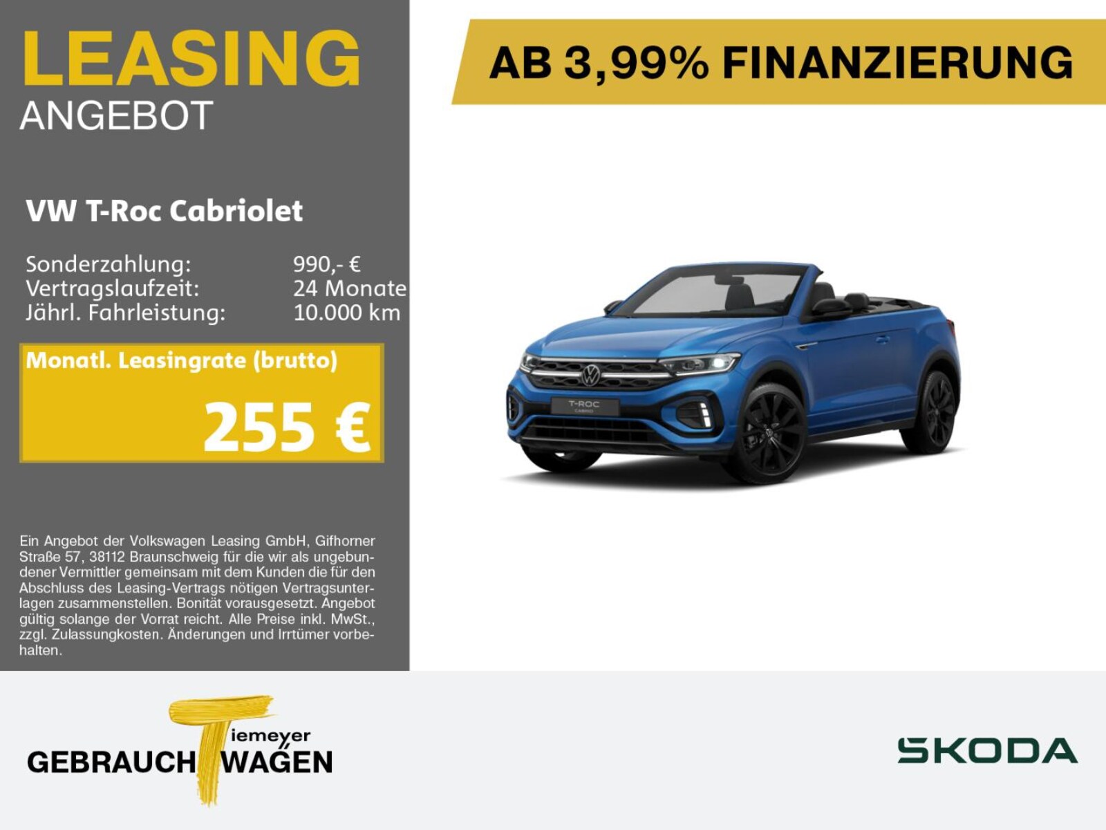 Volkswagen T-Roc Cabriolet
