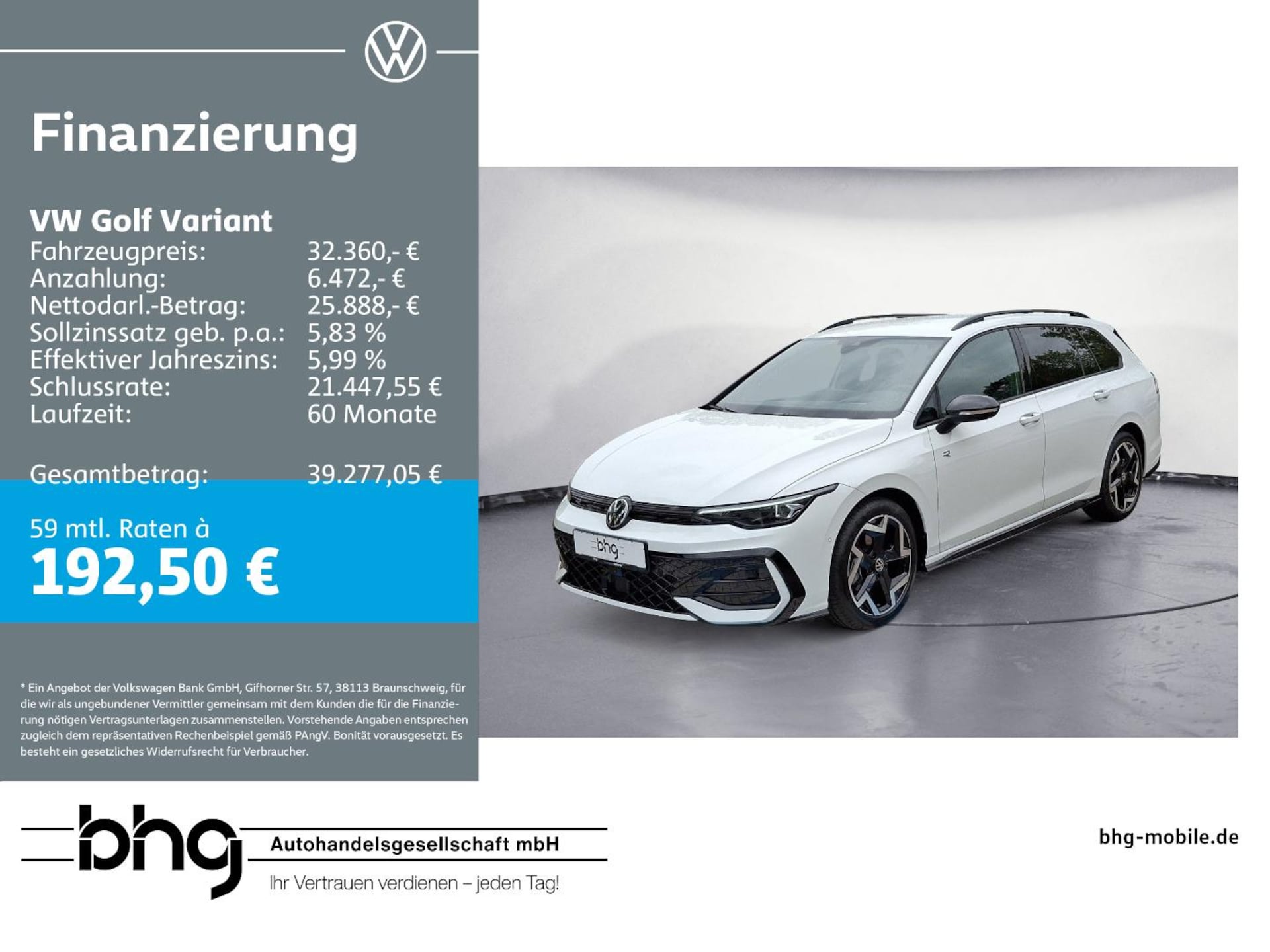 Volkswagen Golf Variant R-Line