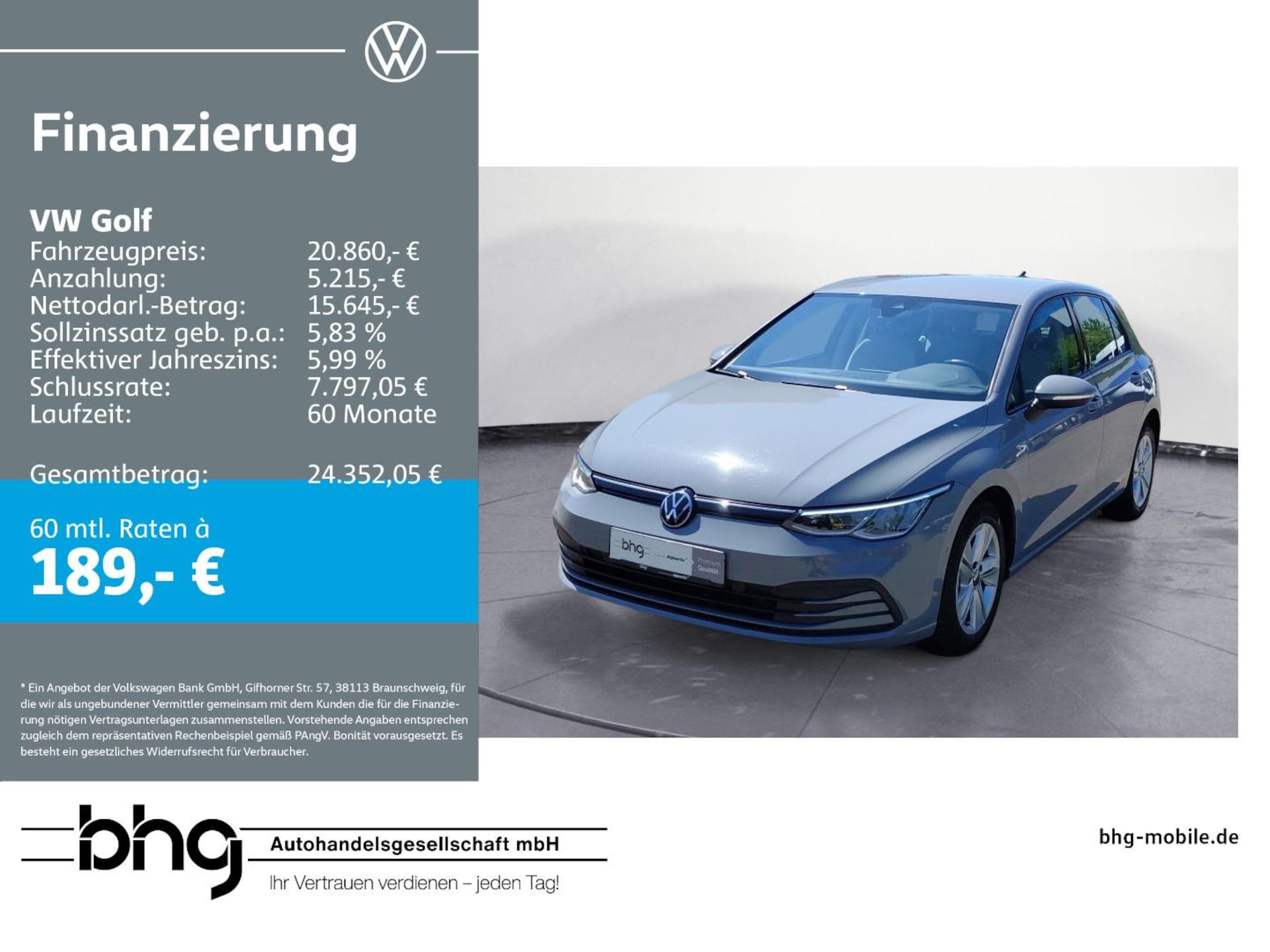 Volkswagen Golf Life