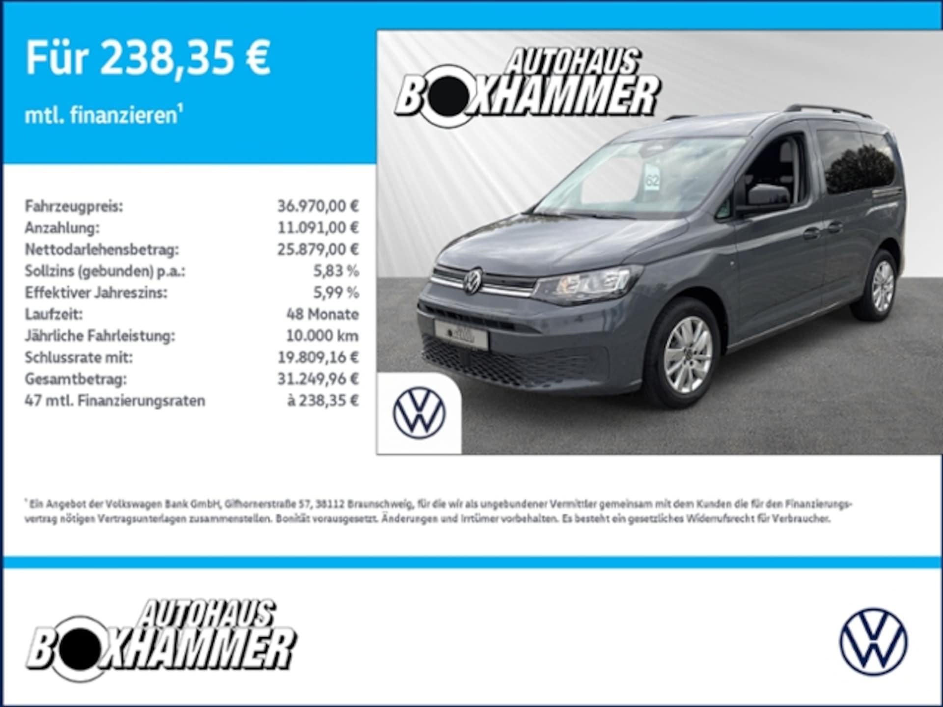 Volkswagen Caddy Life