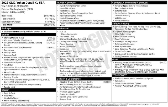 2023 GMC Yukon XL