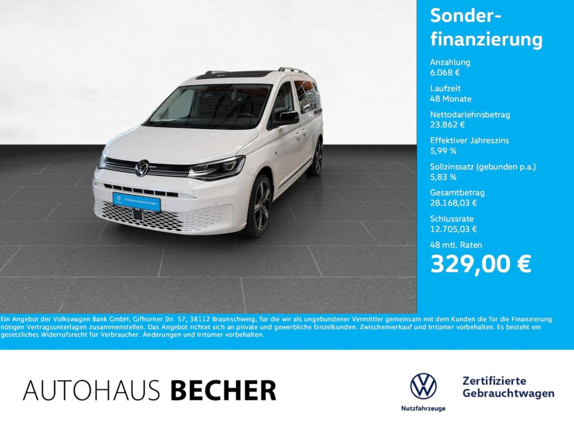 Volkswagen Caddy Maxi Style