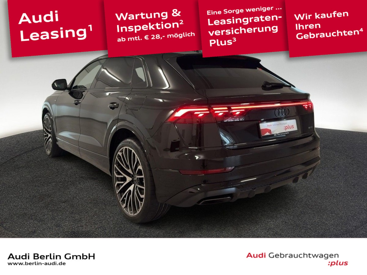 Bild über Audi Q8 SUV TFSI e S line business TFSI e quattro 360 kW tiptronic - für weitere Informationen kontaktieren Sie den Audi Partner
