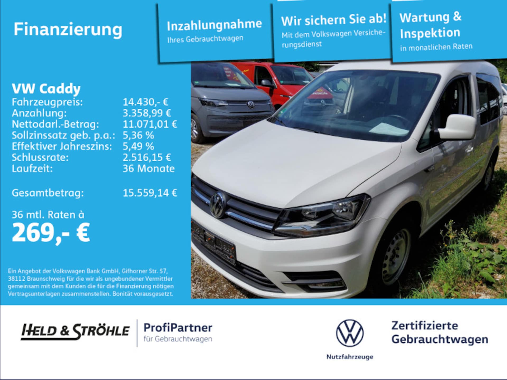 Volkswagen Caddy Kasten