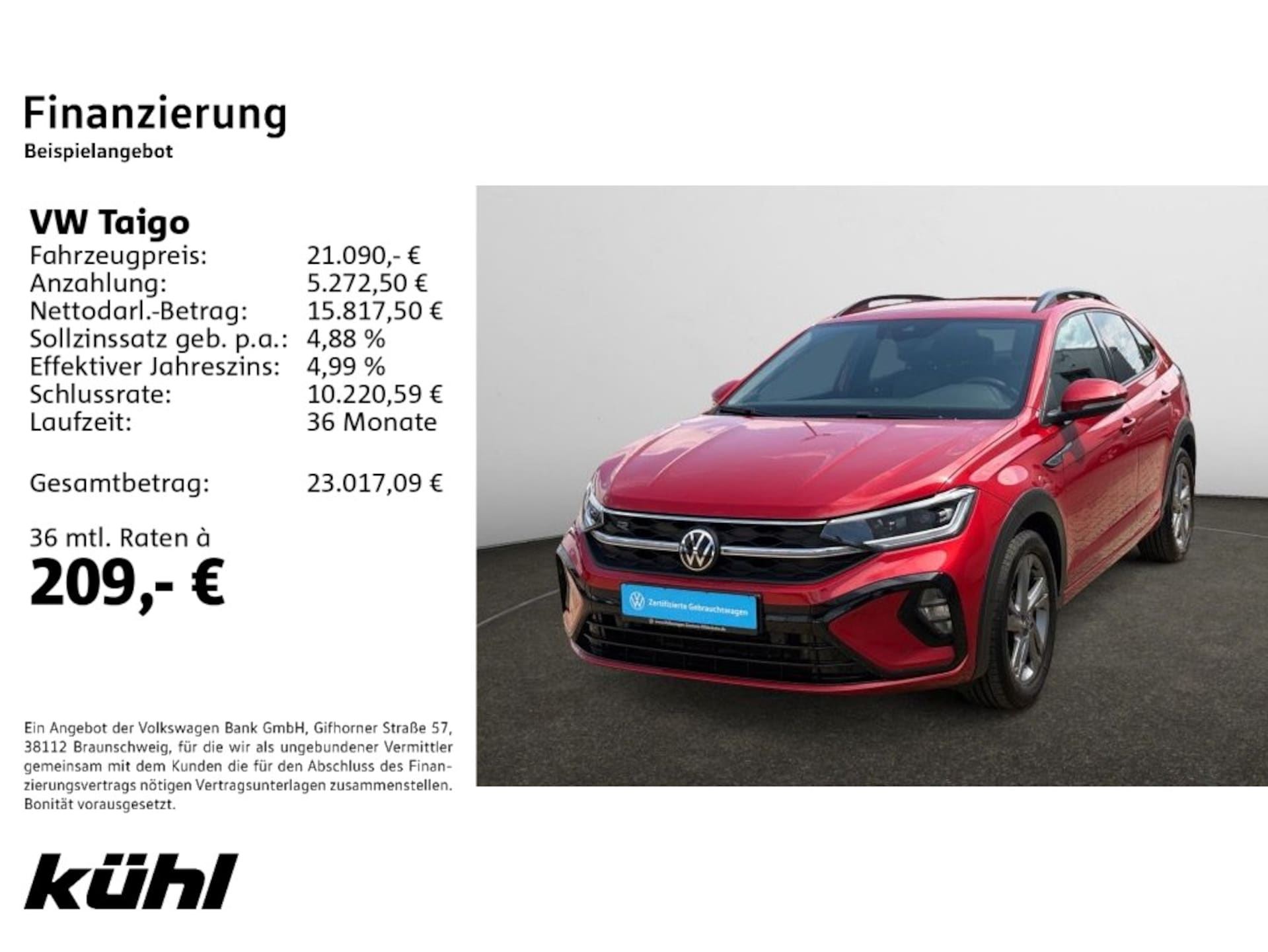 Volkswagen Taigo R-Line