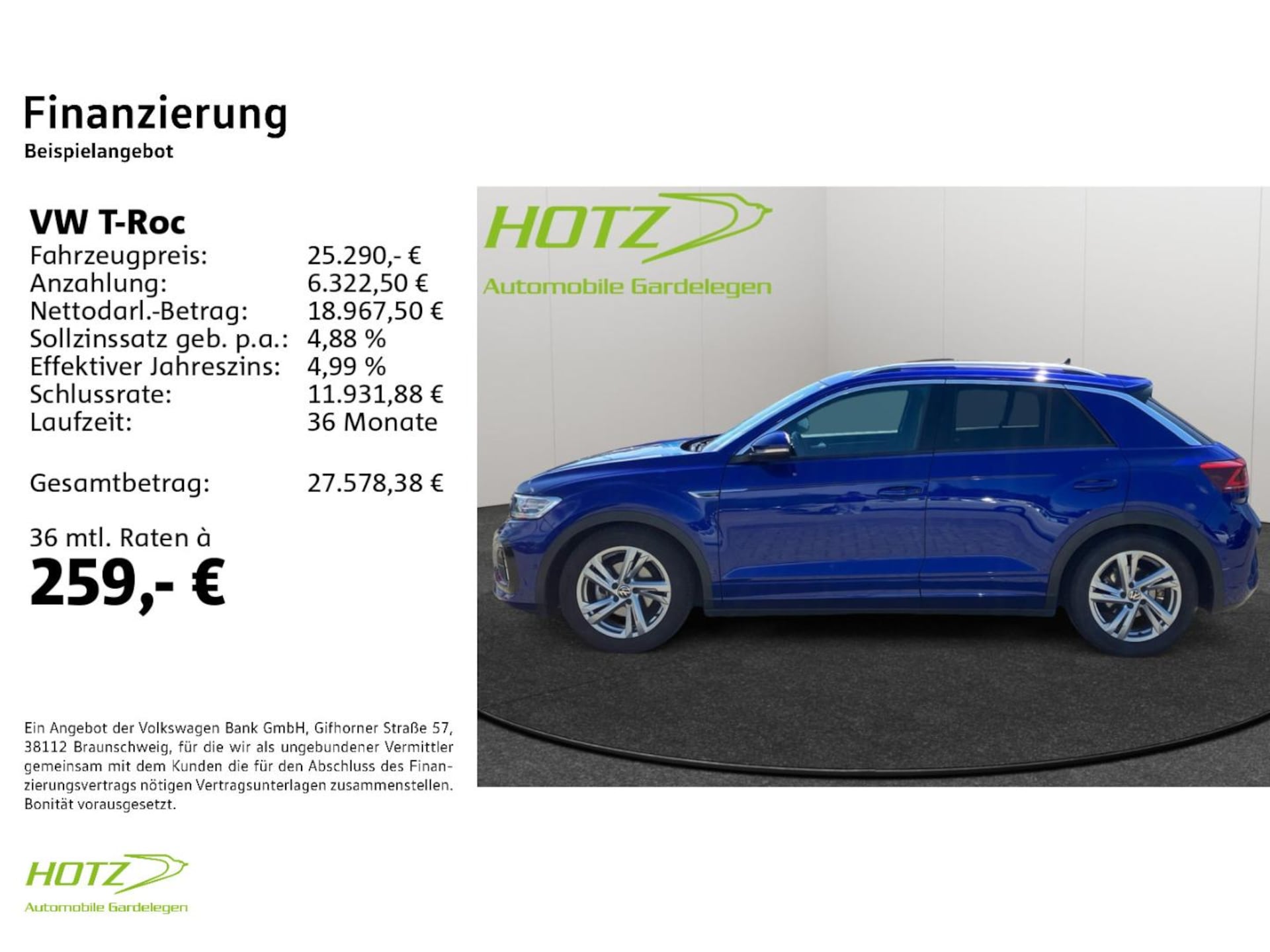 Volkswagen T-Roc R-Line