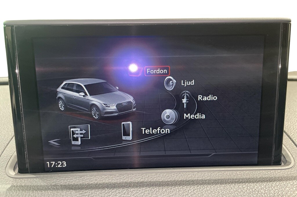 Bild som visar&nbsp;Audi A3 Sportback&nbsp;A3 Sportback 2.0 TDI quattro Proline Sport 184 hk S tronic - för mer information kontakta din Audi Partner