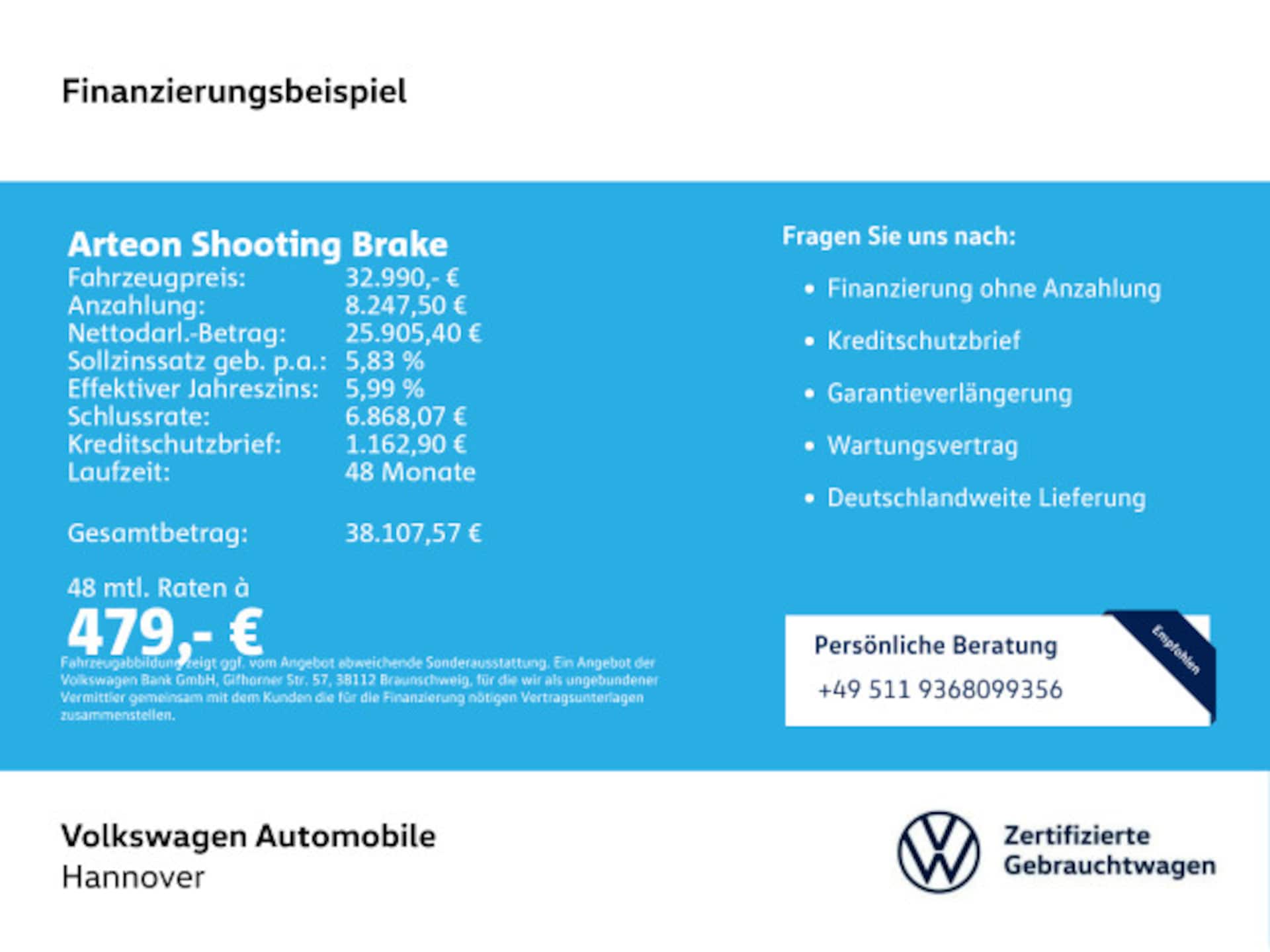 Volkswagen Arteon Shooting Brake R-Line