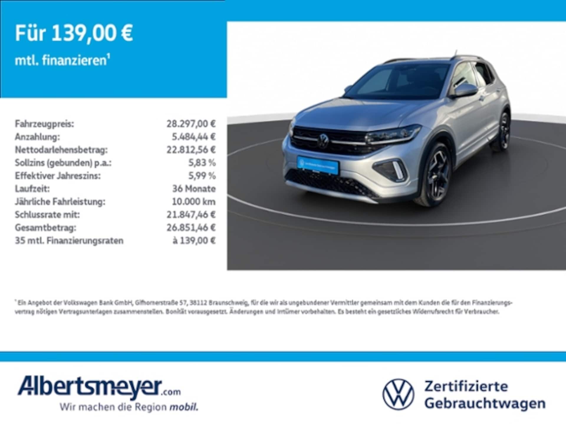 Volkswagen T-Cross R-Line