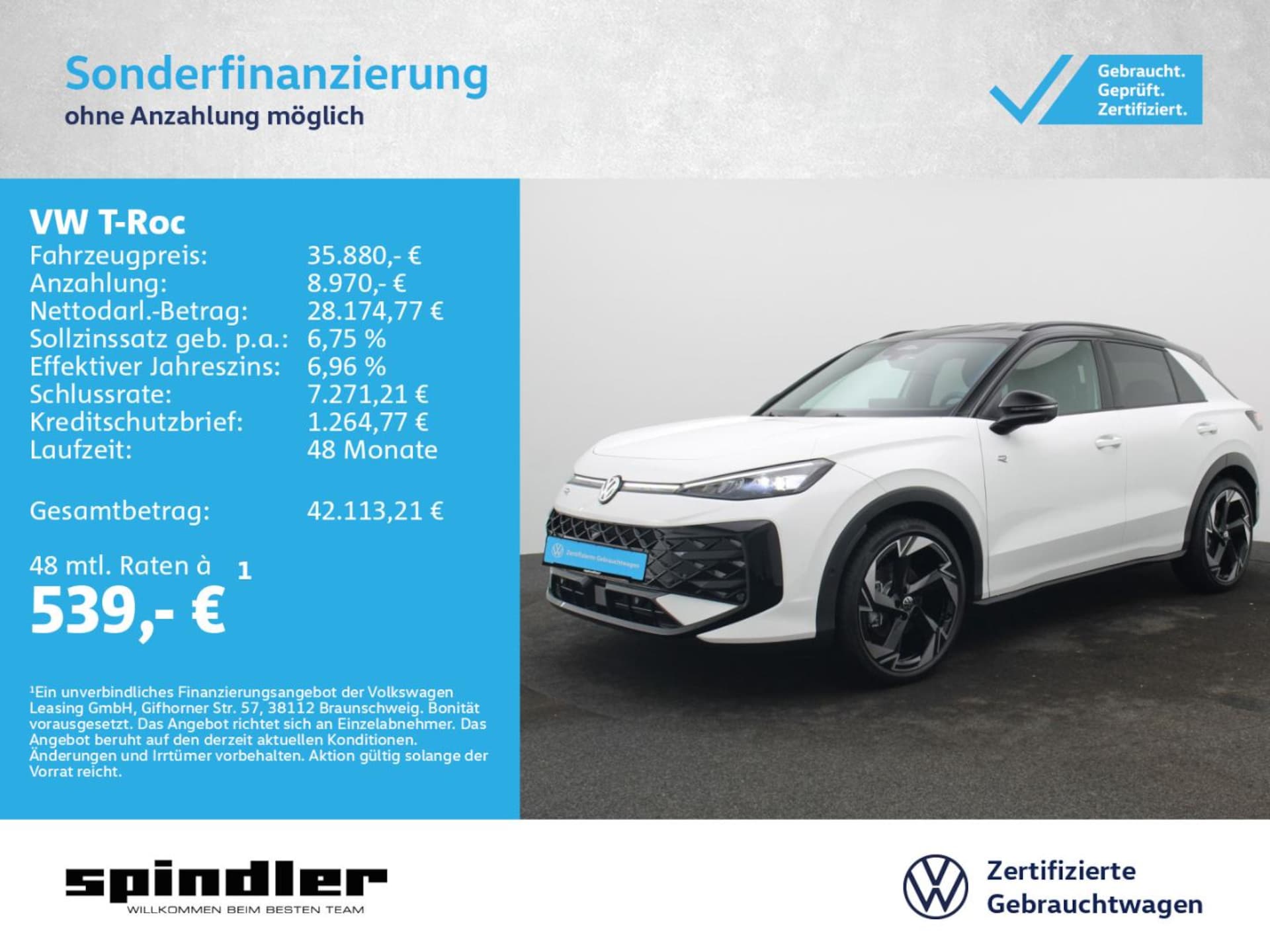 Volkswagen T-Roc R-Line