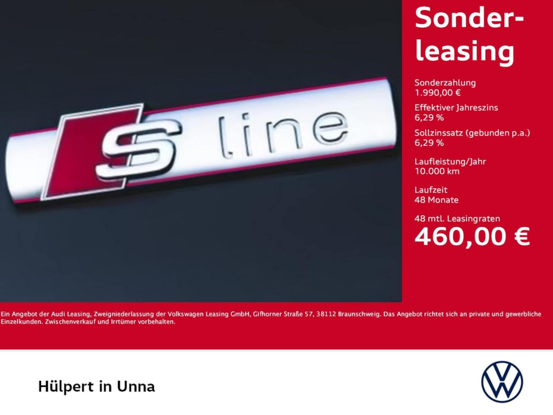 Audi A4 Avant S line