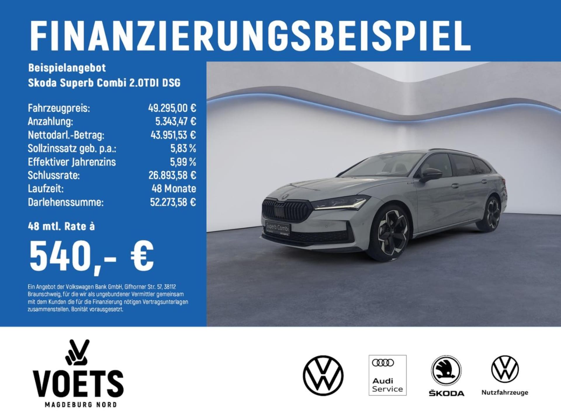 Skoda Superb Combi Sportline