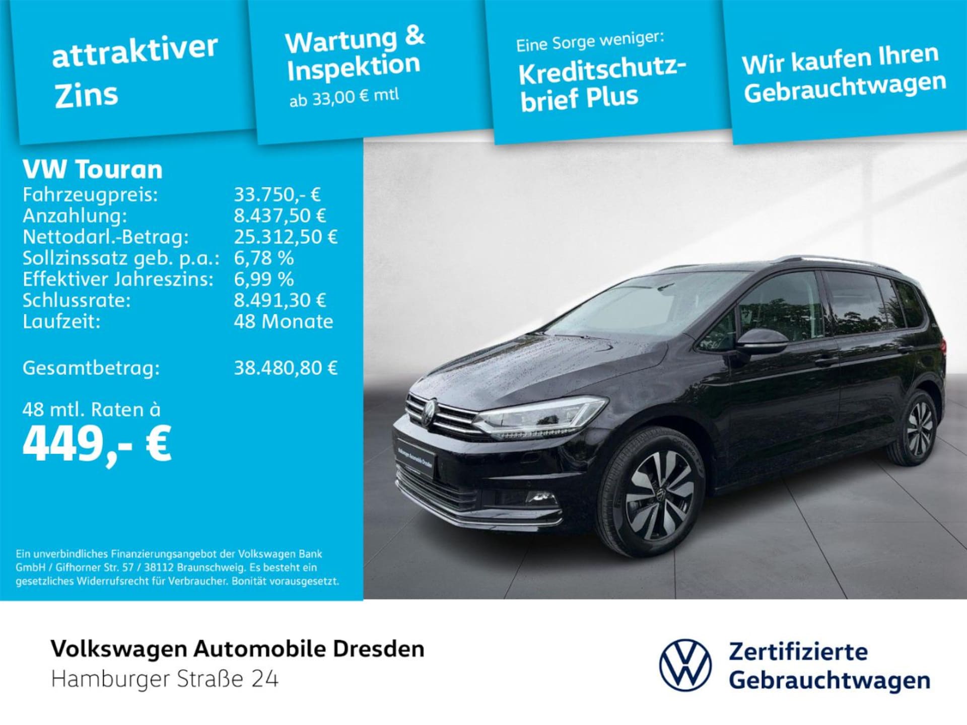 Volkswagen Touran Comfortline