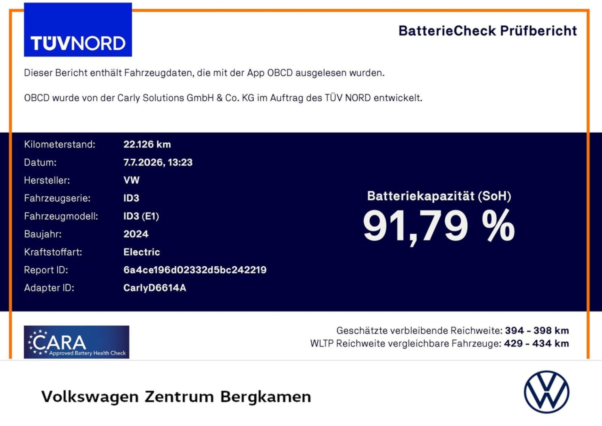 Volkswagen ID.3 Pro