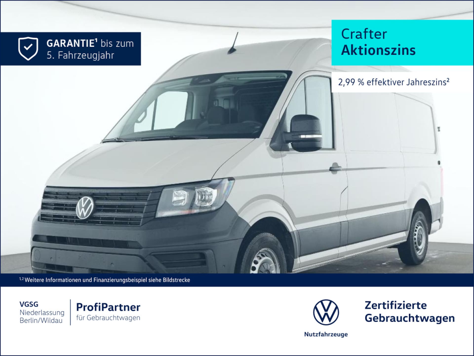 Volkswagen Crafter Kasten mittlerer Radstand