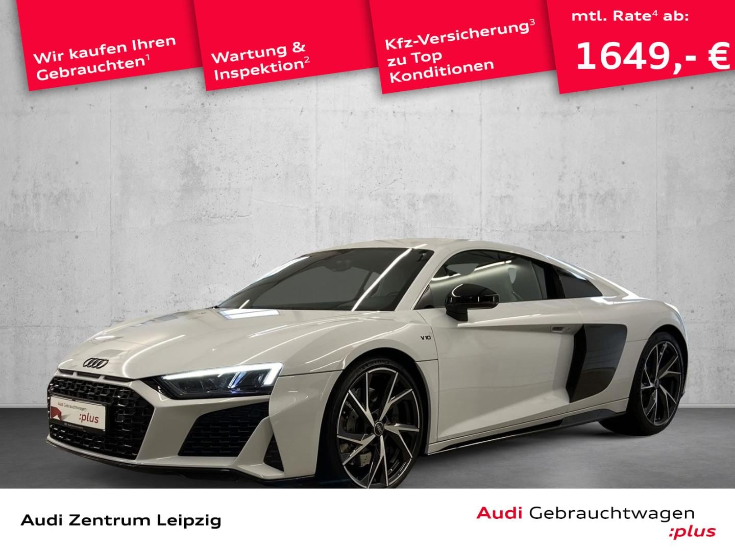 Bild über Audi R8 Coupé FSI S tronic - für weitere Informationen kontaktieren Sie den Audi Partner