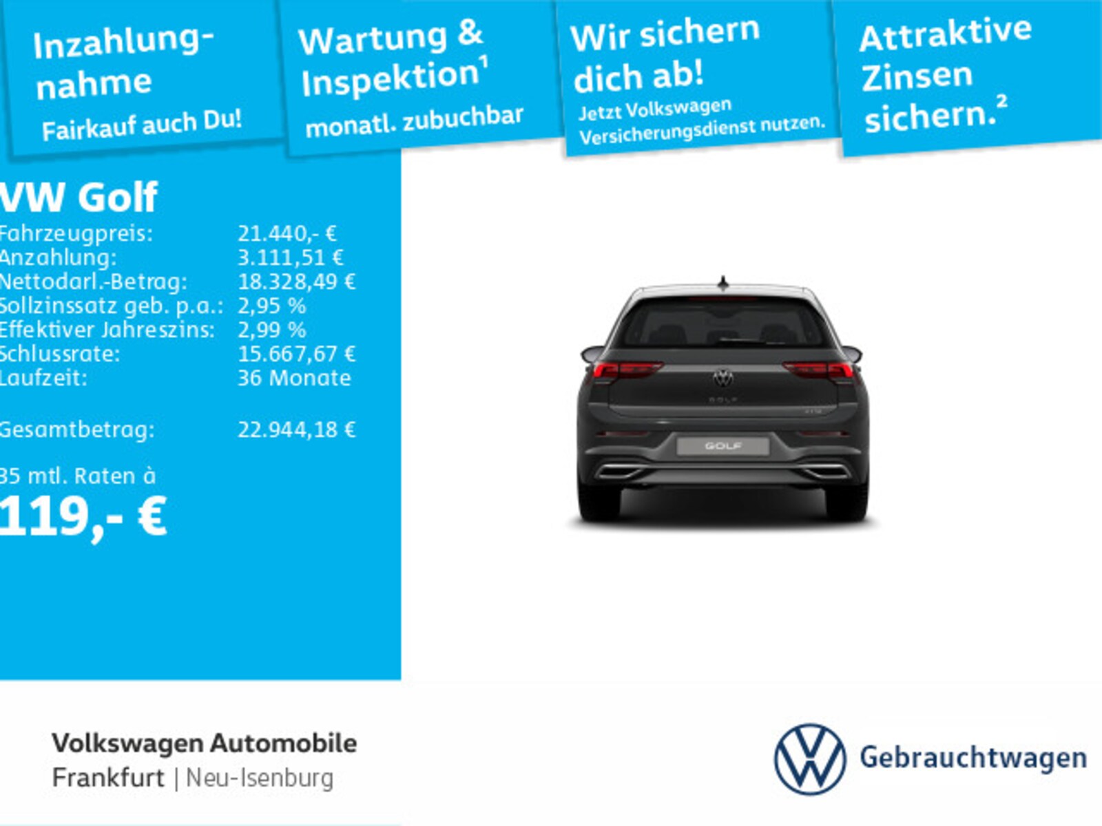 Volkswagen Golf – Bild 2