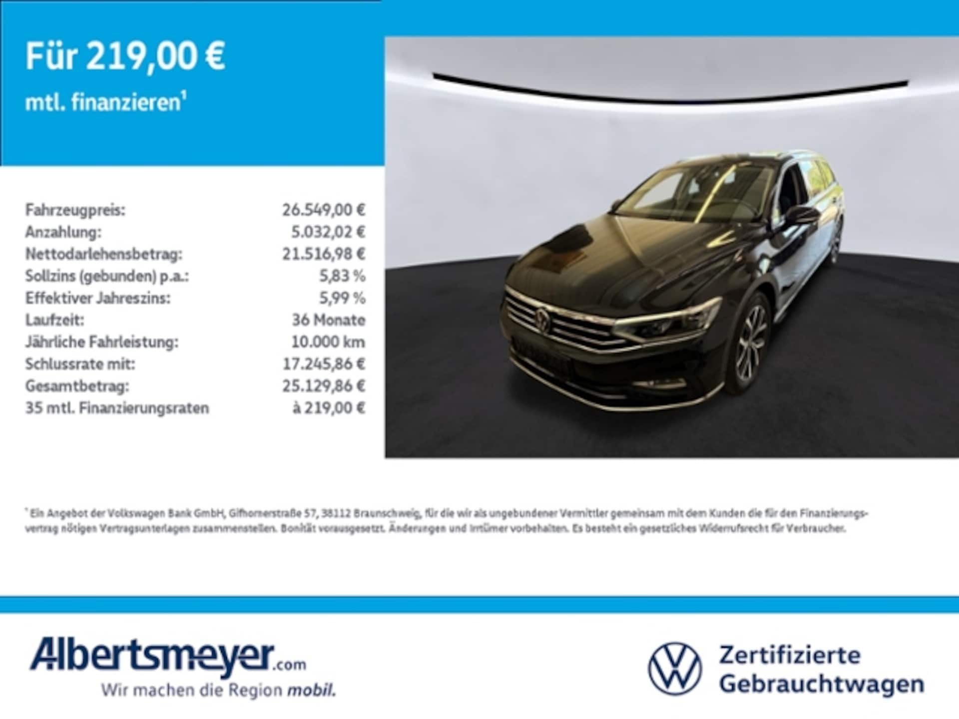Volkswagen Passat Variant Elegance