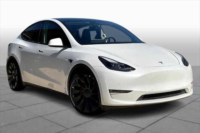 Used 2022 Tesla Model Y Performance with VIN 7SAYGDEF3NF447582 for sale in Grapevine, TX