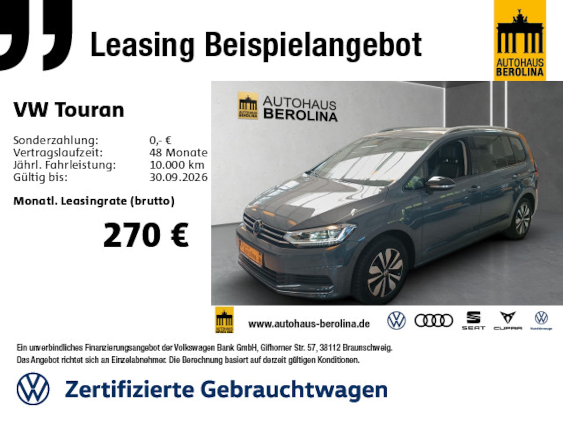 Volkswagen Touran Comfortline