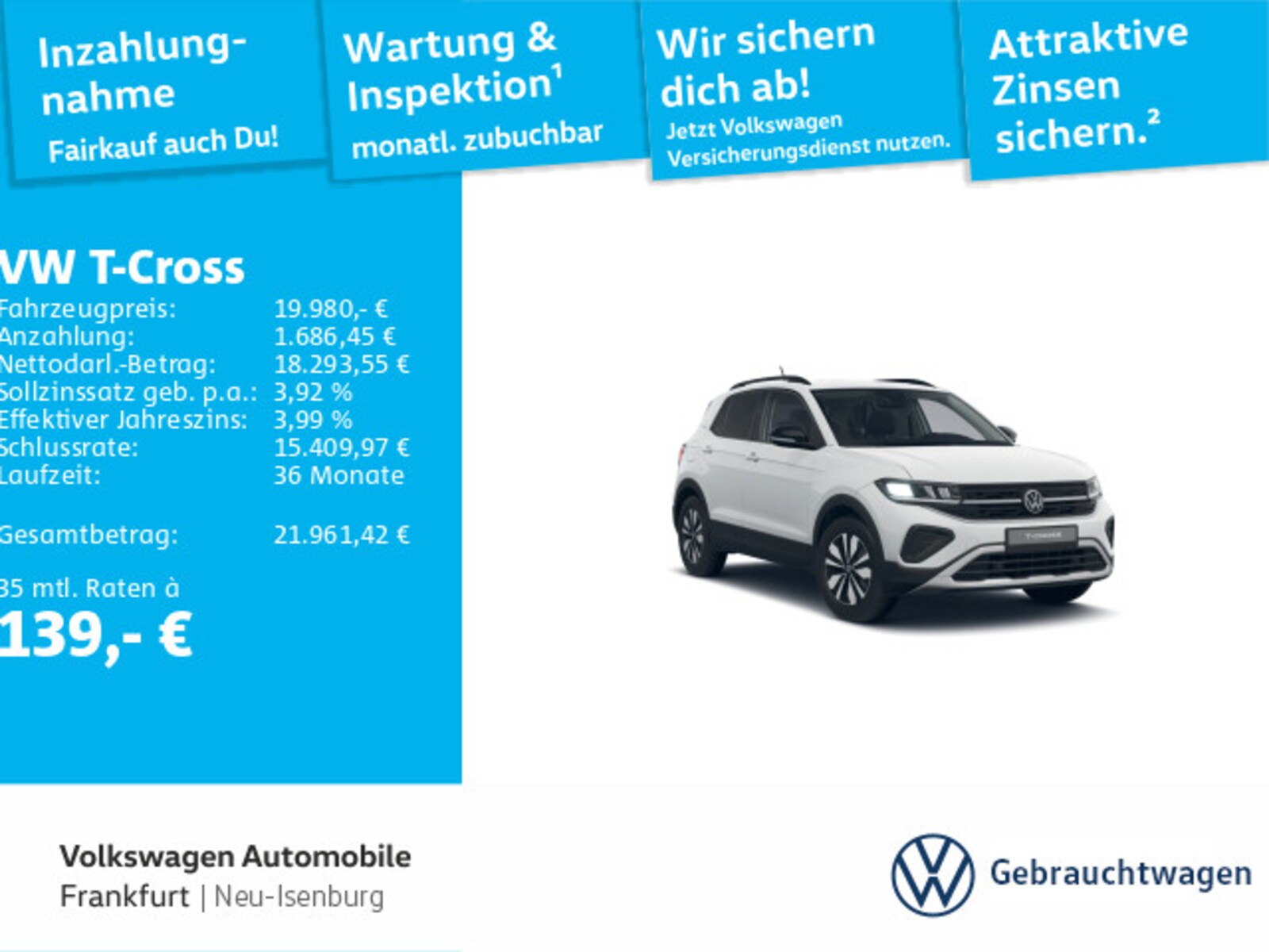Volkswagen T-Cross – Bild 2