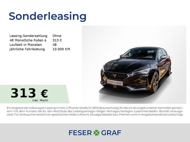 CUPRA Leon VZ 1.4 e-Hybrid DSG ACC/​Matrix/​Navi/​Kamera (DKT5029126)
