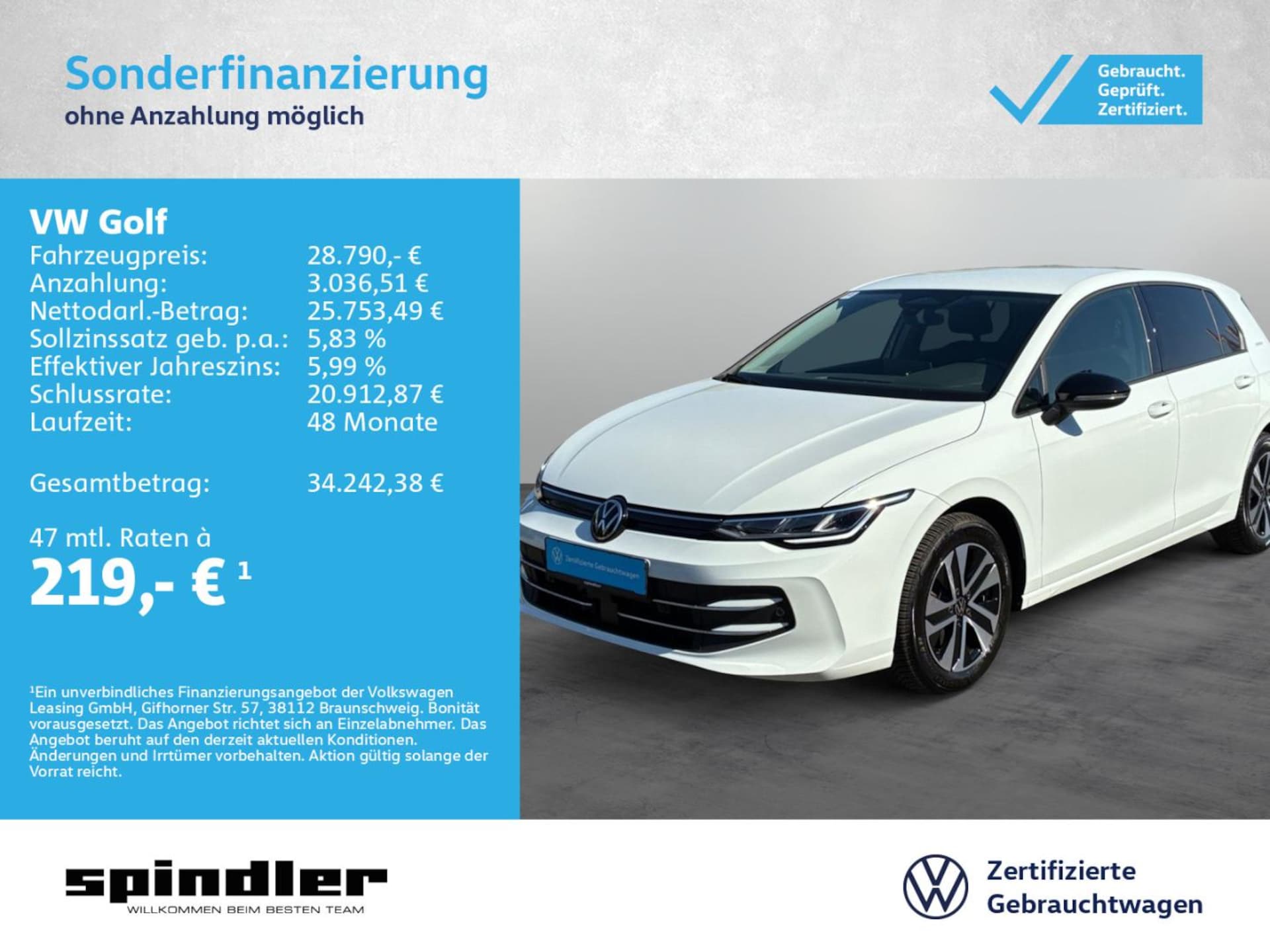 Volkswagen Golf ENERGY