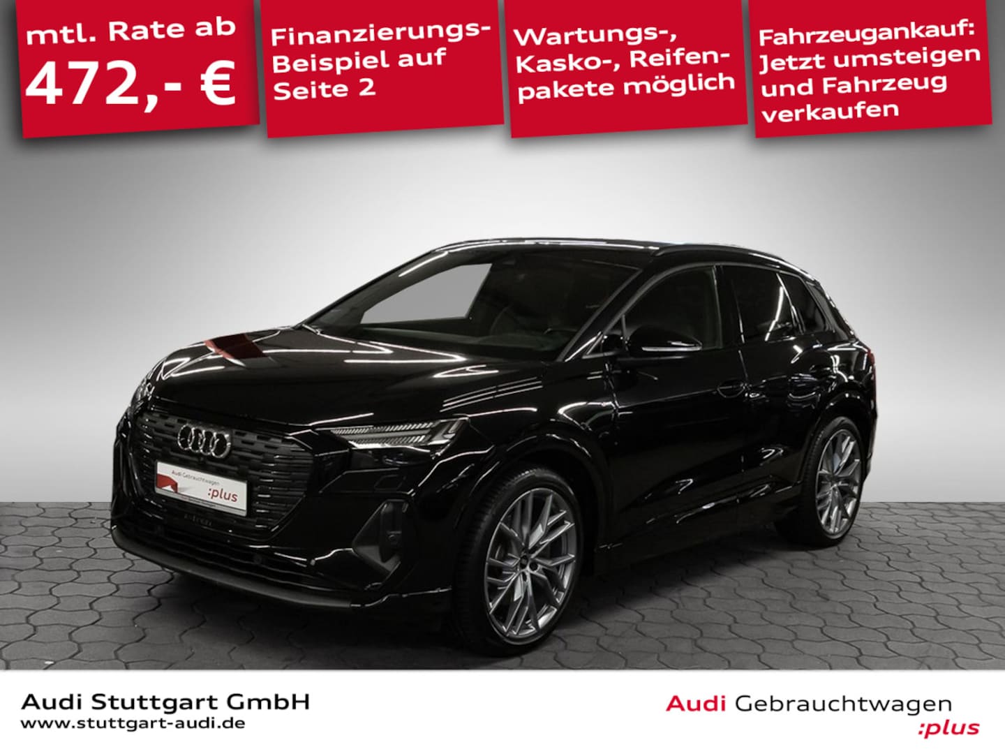 Bild über Audi Q4 e-tron 40 e-tron - für weitere Informationen kontaktieren Sie den Audi Partner