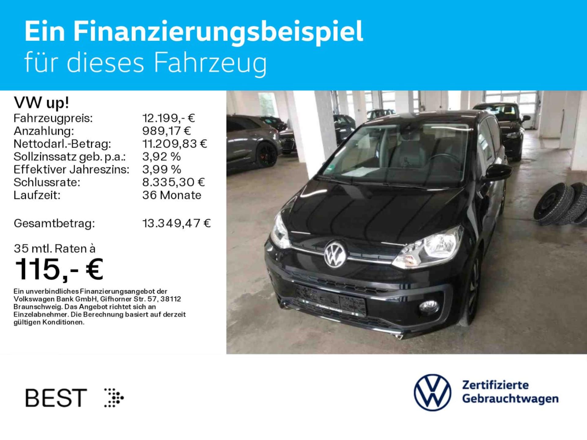 Volkswagen up! ACTIVE