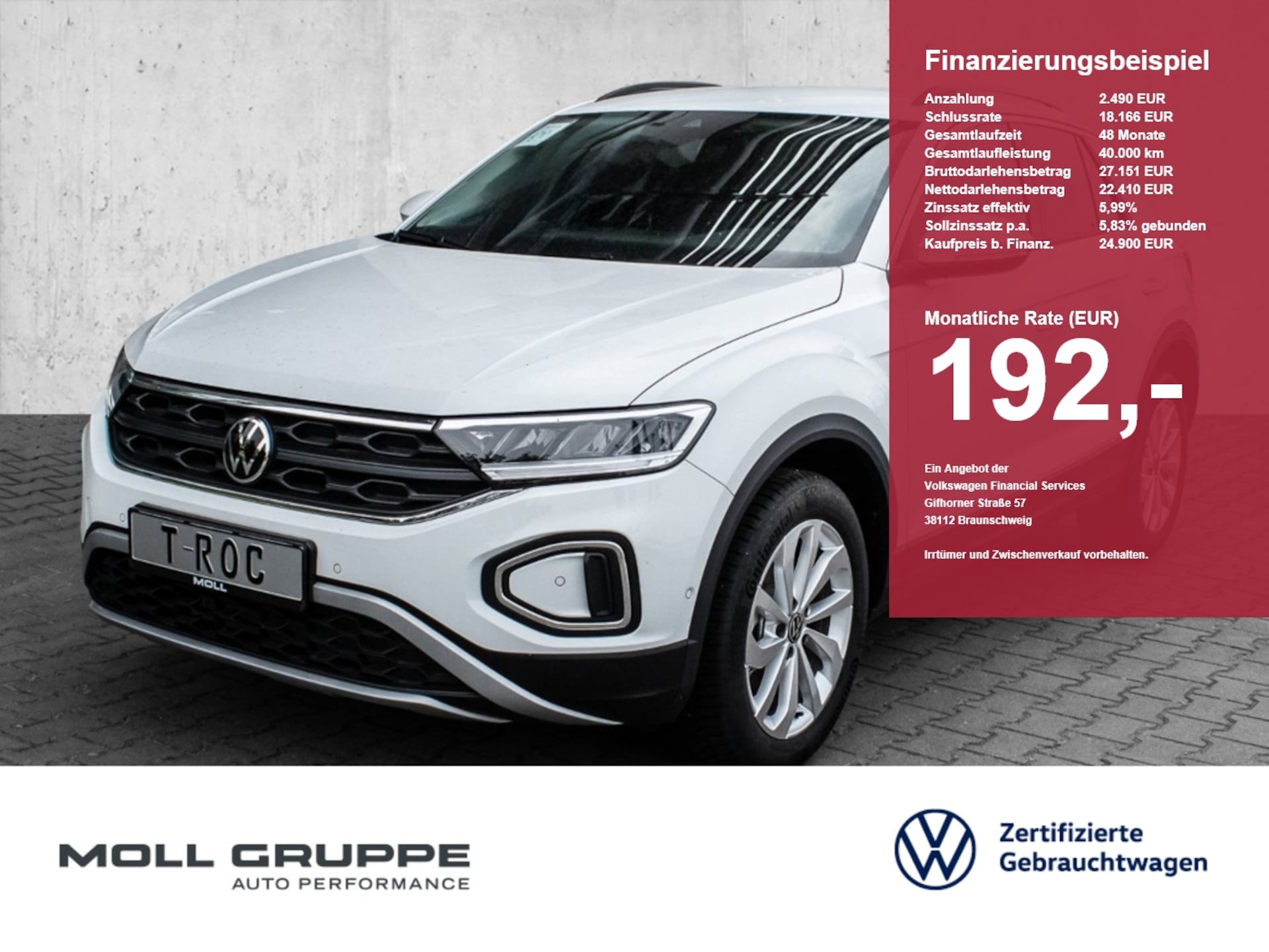 Volkswagen T-Roc Life