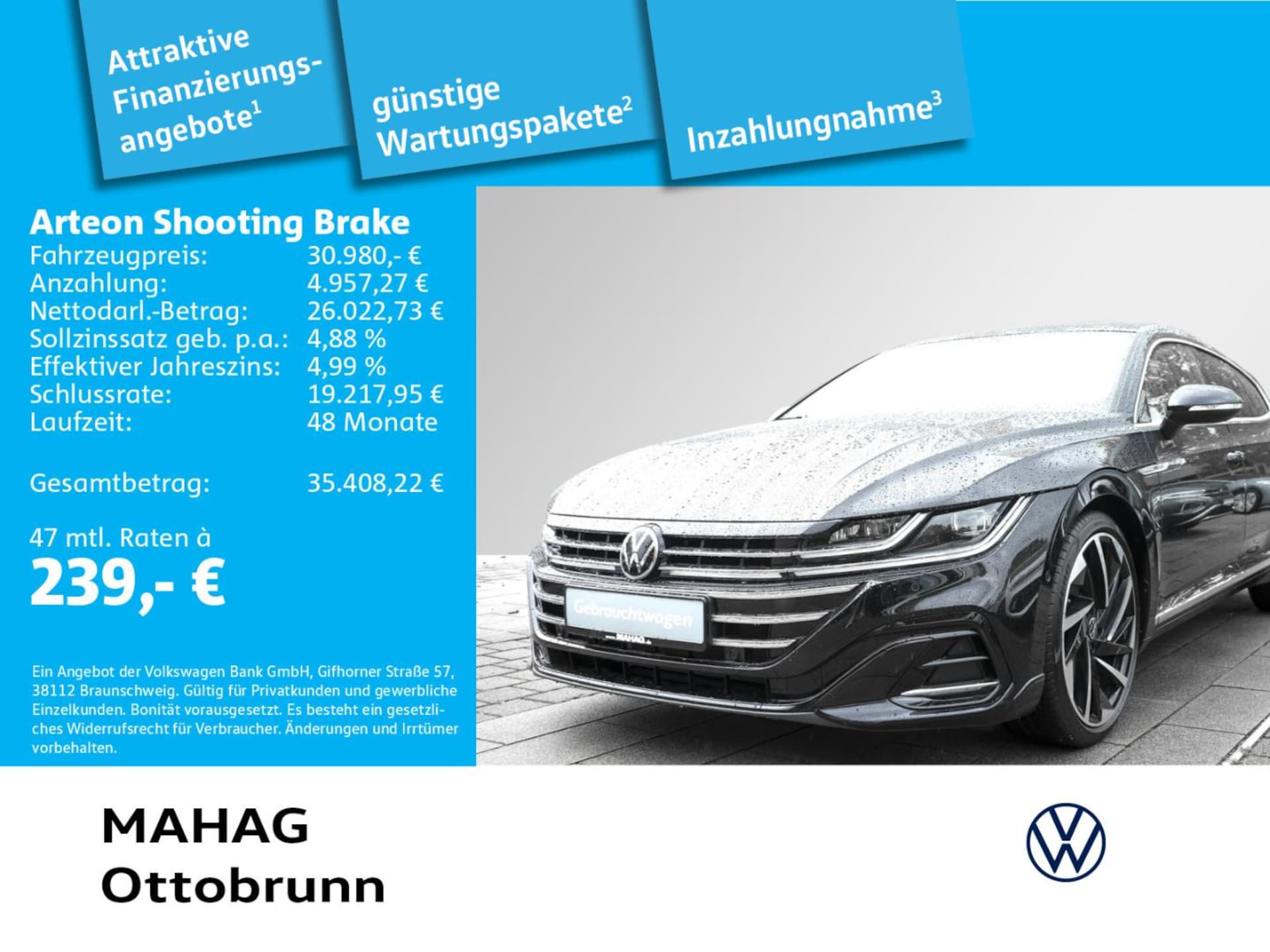 Volkswagen Arteon Shooting Brake R-Line