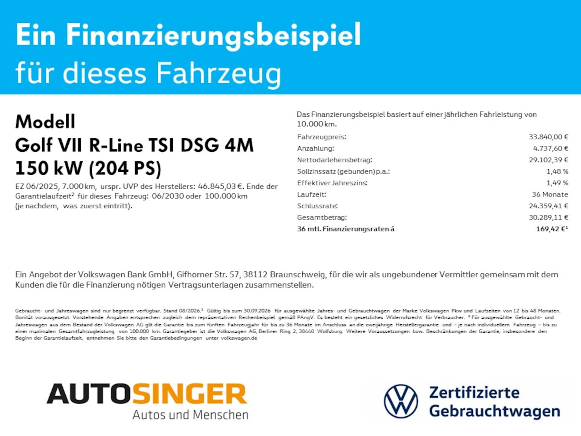 Volkswagen Golf Goal