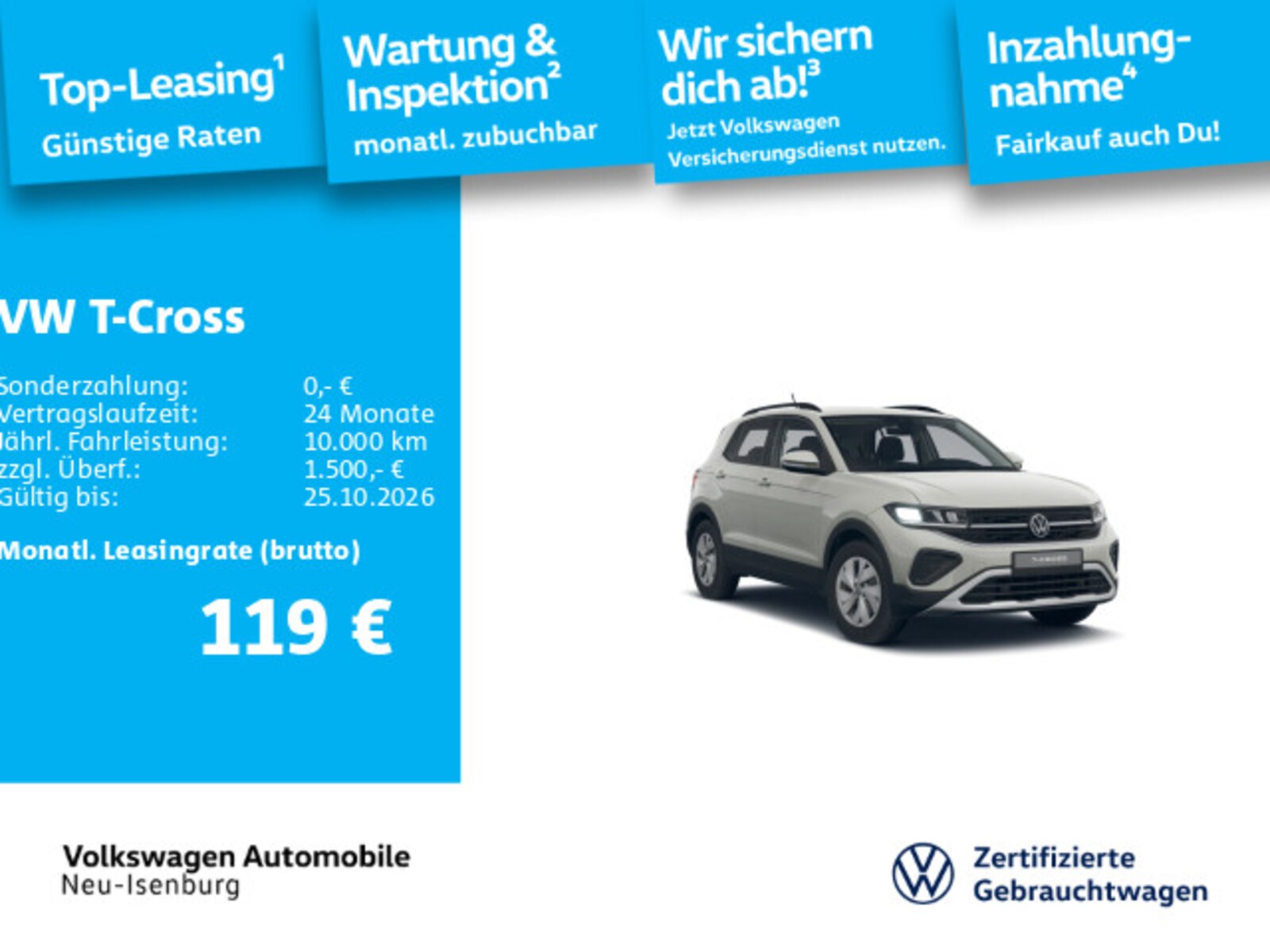 Volkswagen T-Cross – Bild 2