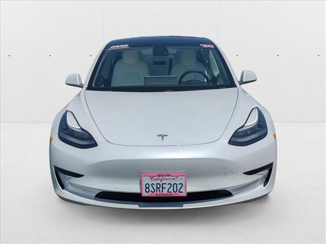 Used 2020 Tesla Model 3 Base with VIN 5YJ3E1EA8LF805224 for sale in Las Vegas, NV