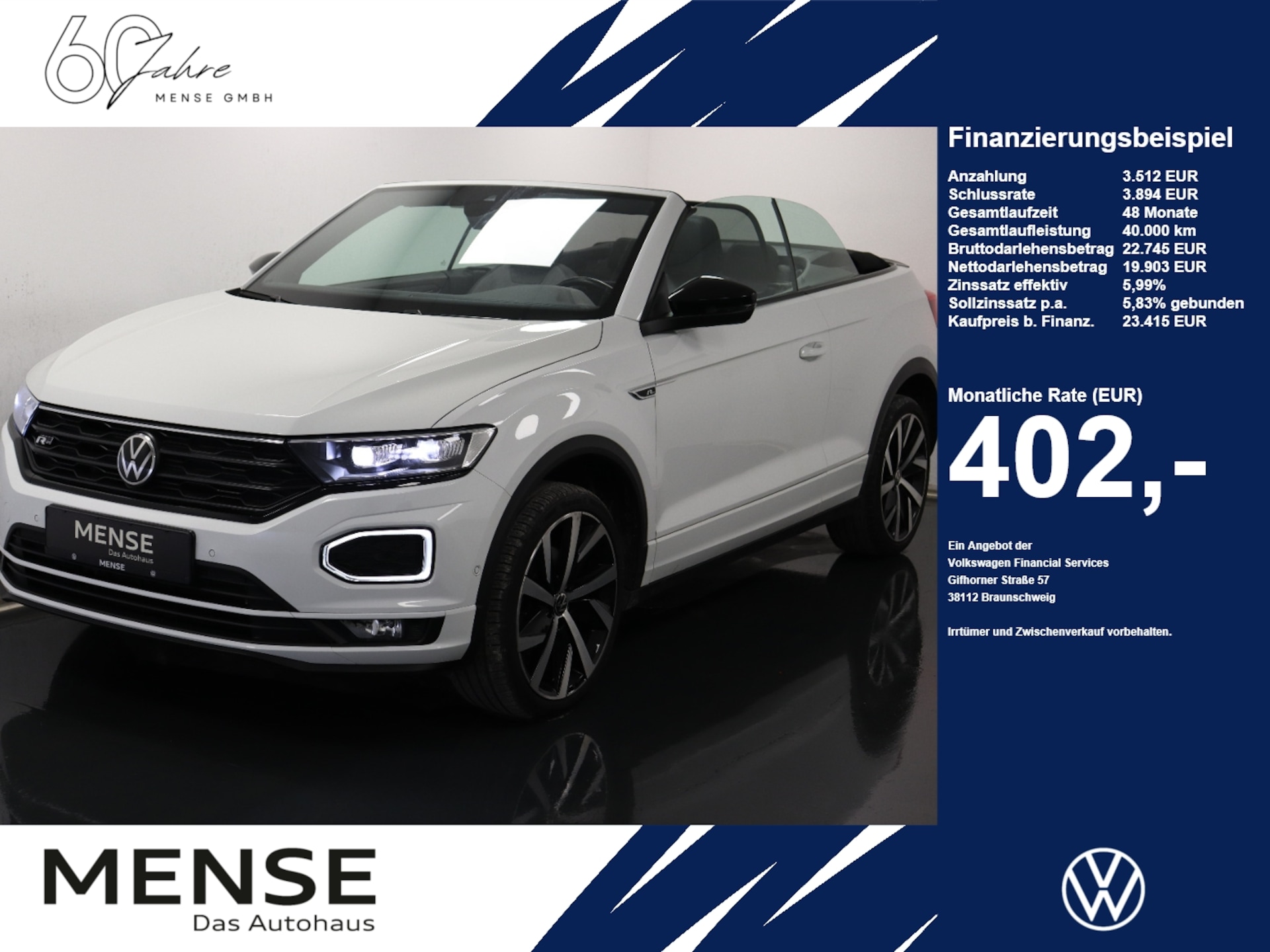 Volkswagen T-Roc Cabriolet R-Line