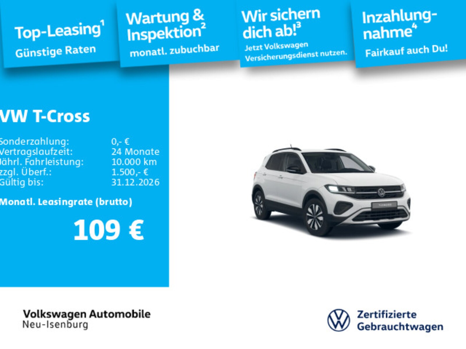 Volkswagen T-Cross – Bild 2