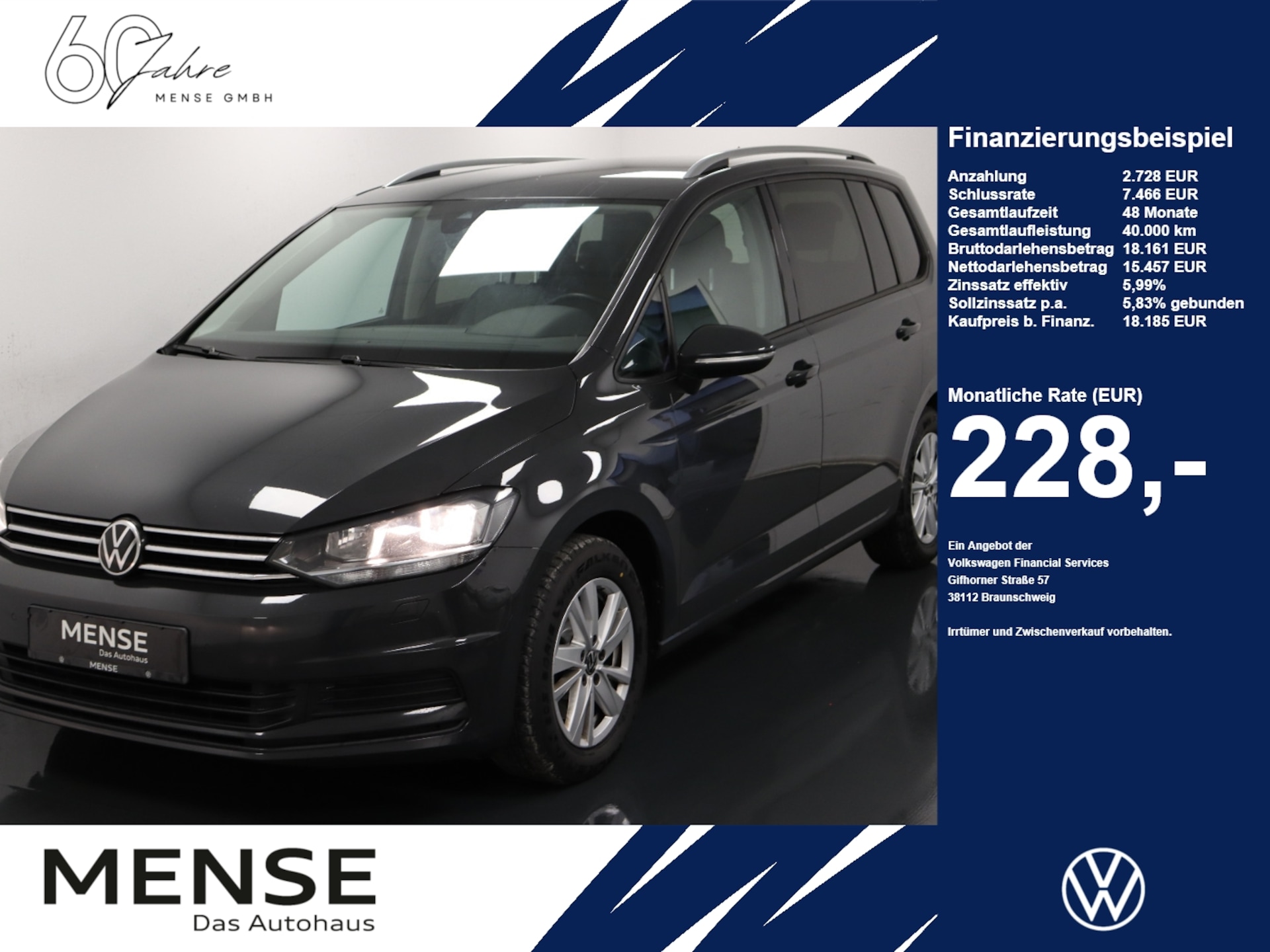 Volkswagen Touran Comfortline
