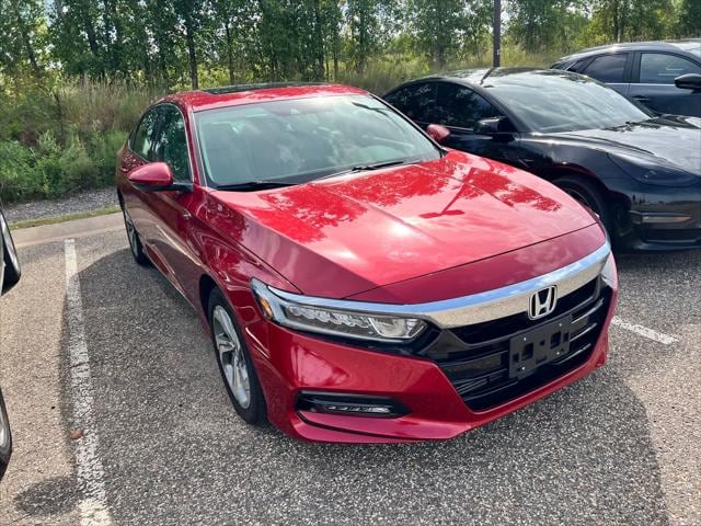 Used 2018 Honda Accord EX-L with VIN 1HGCV1F55JA159696 for sale in Maplewood, Minnesota