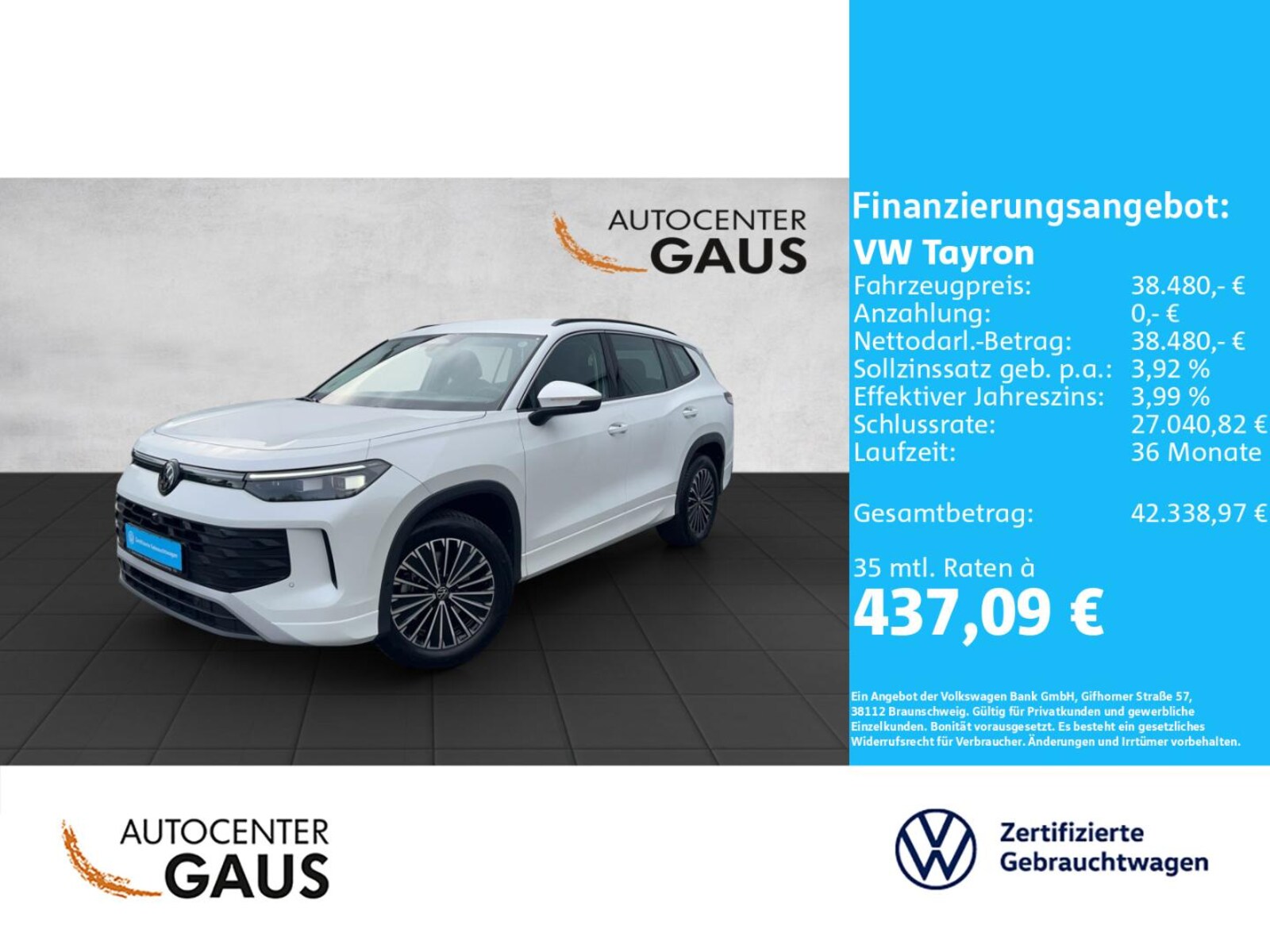 Volkswagen Tayron – Bild 2