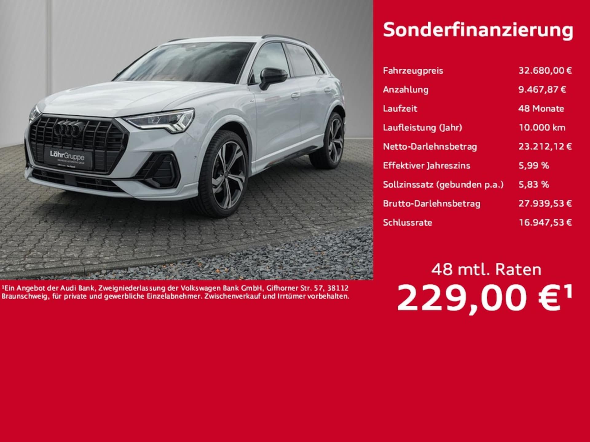 Audi Q3 SUV S line