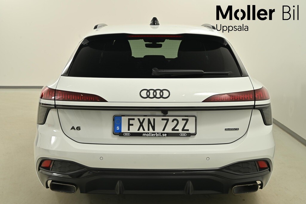 Bild som visar&nbsp;Audi A6 Avant e-hybrid&nbsp;A6 Avant e-hybrid quattro S line Edition 270 kWS tronic - för mer information kontakta din Audi Partner
